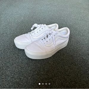 Old Skool Stackform Shoe White